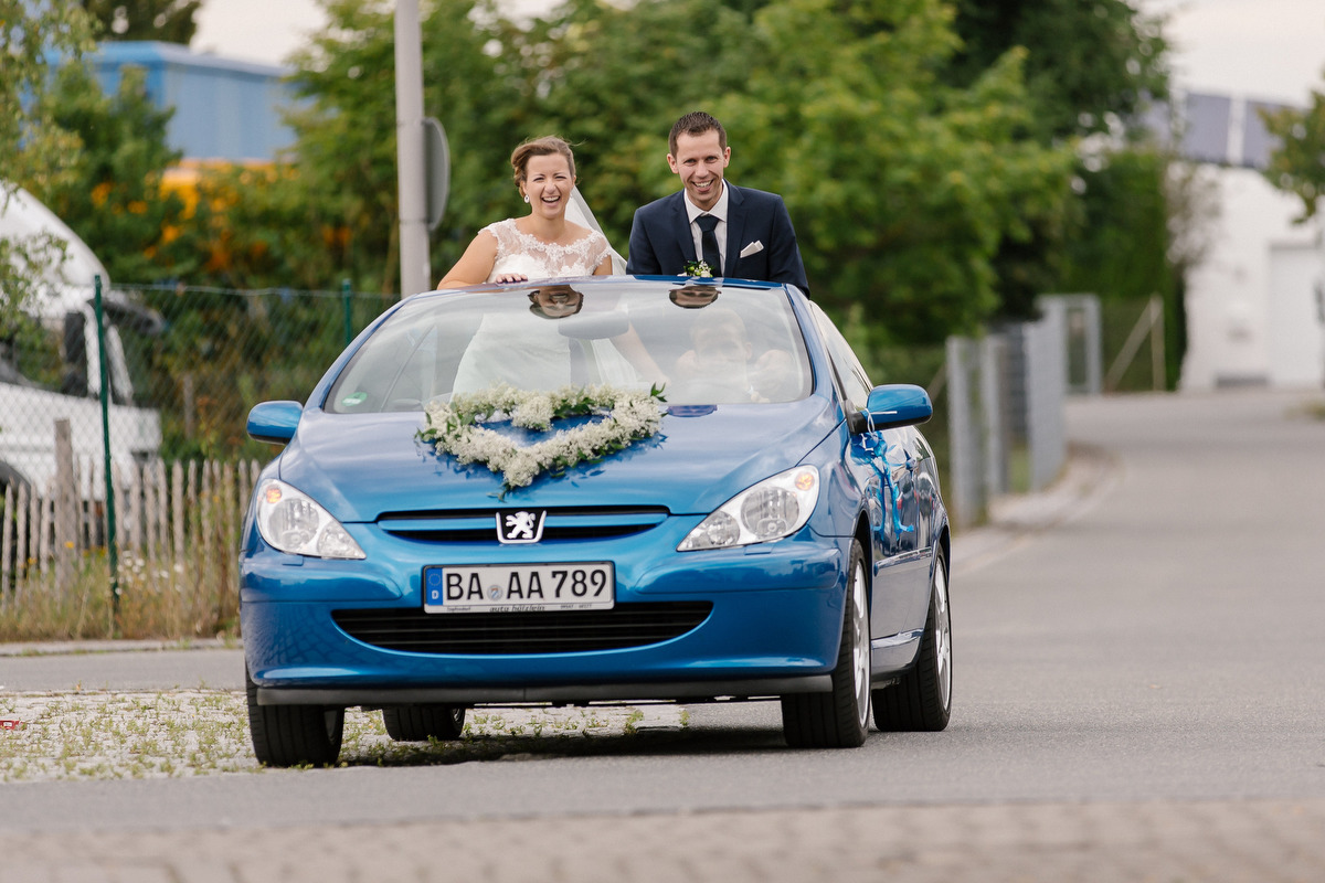 Die Hochzeit von Julia und Florian in Weisendorf - Hochzeitsfotograf Erlangen